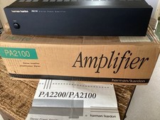 Harman Kardon PA 2100 POWER  Amplifier HiFi Separate….( MINT )