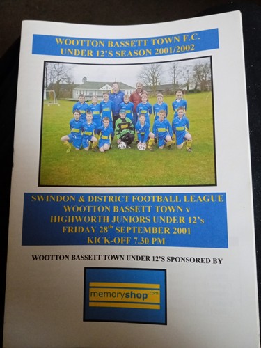 Wootton bassett town u12 - wootton, u12's