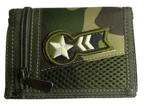 Men army print trifold - army,