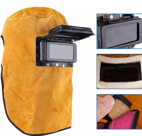 Leather hood welding - leather,