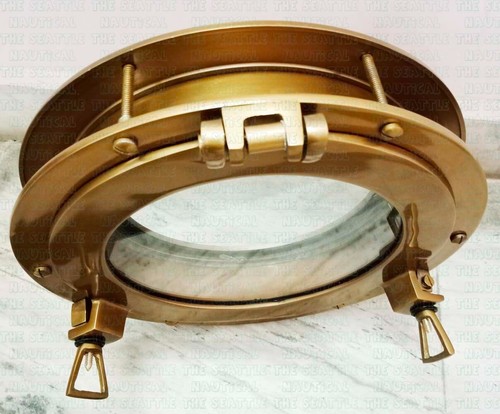 Antique brass window - antique,