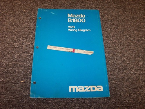 1978 mazda b1800 pickup - mazda, truck
