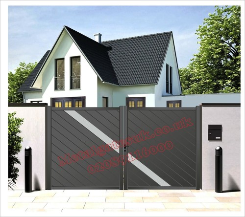 Aluminium driveway gates - driveway,