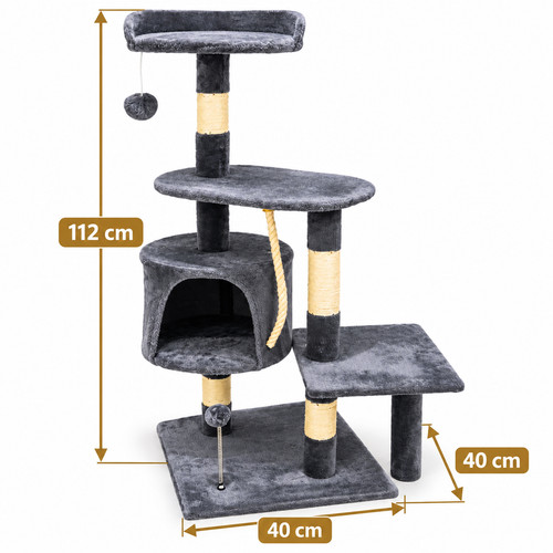 112cm cat tree climbing tower - cat,