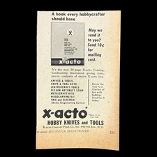 Vintage july 1950 acto hobby - vintage, x-acto