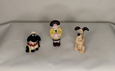 Wallace and Gromit The Wrong Trousers figures - 1989