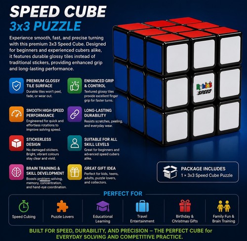 Cube 3x3 magnetic speed - magnetic,