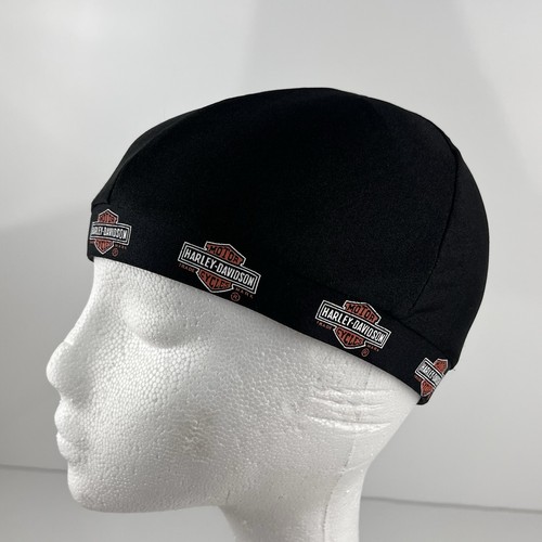 Harley davidson black headwrap - harley-davidson,