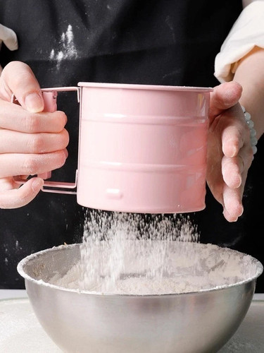 Stainless steel handheld flour - stainless,