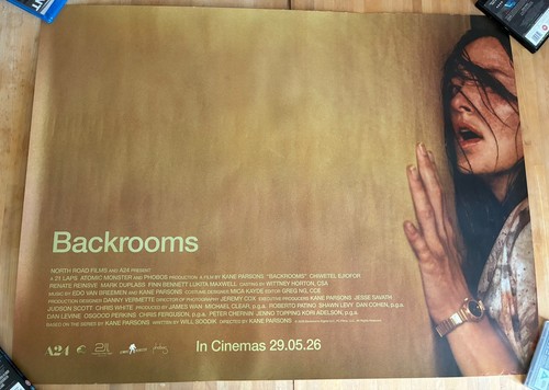 Backrooms quad double sided - backrooms, uk