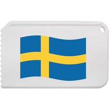 'Waving Swedish Flag' Plastic