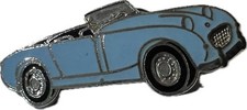 AUSTIN HEALEY FROGEYE SPRITE. ENAMEL LAPEL  Original Made By Gumms In Birmingham