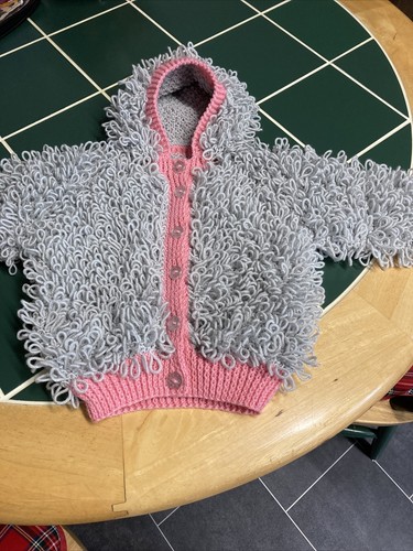 Hand knitted baby loopy - knitted,