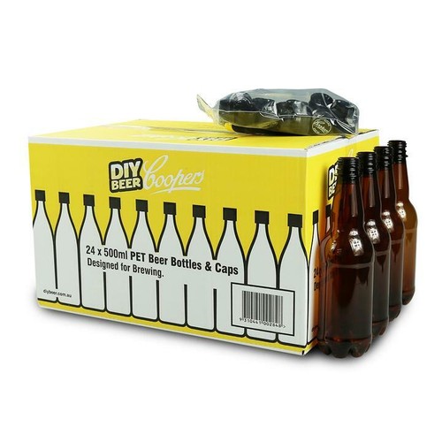Home brew bottles - brew, pet