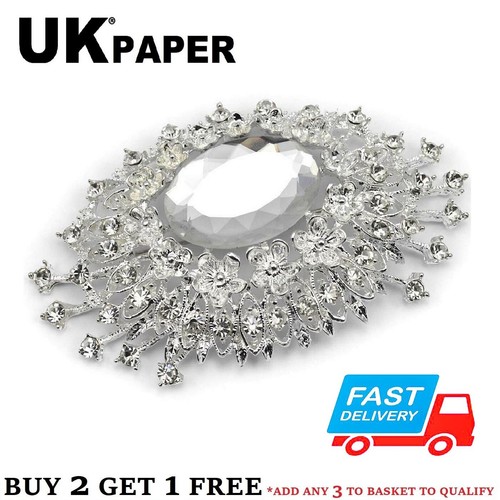 Silver flower brooch - silver,