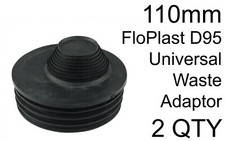 2x FloPlast D95 110mm Drainage