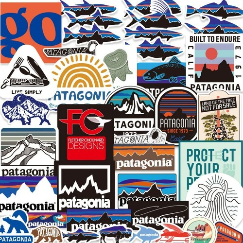 40pcs patagonia stickers - 40pcs,