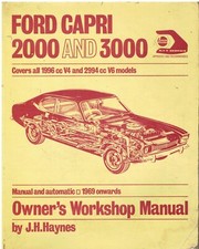 FORD CAPRI Mk1 2000 3000 (INCL