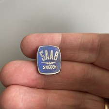 Vintage SAAB Enamel Pin Badge