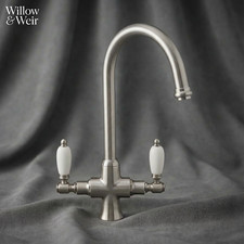 Brushed Nickel Kitchen Mixer