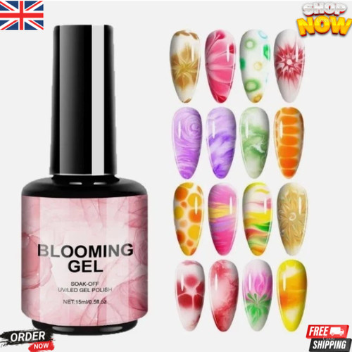 Blooming gel 15ml clear uv - blooming,