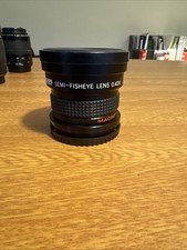 Sirius 0.42x Semi-Fish Eye Lens for Camera with Macro 62mm