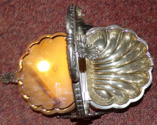 Victorian Silver plate shell