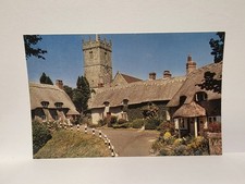 Old Cottages and Church