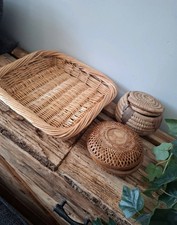 Basket bundle rustic boho