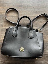 Anne Klein Black Leather