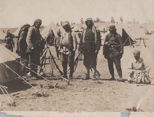 Ww1 ottoman turkish camp - ottoman,