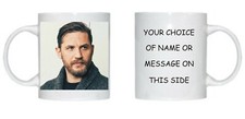 TOM HARDY PERSONALISED WHITE