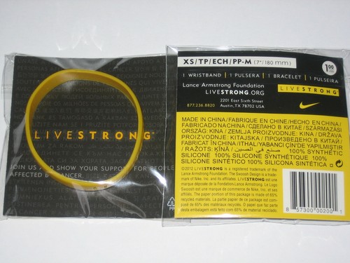 Genuine livestrong wristband - livestrong,
