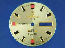 Watch Dial Tressa Lux Crystal Circa 1970s New Old Stock Gents 29.0mm Diameter