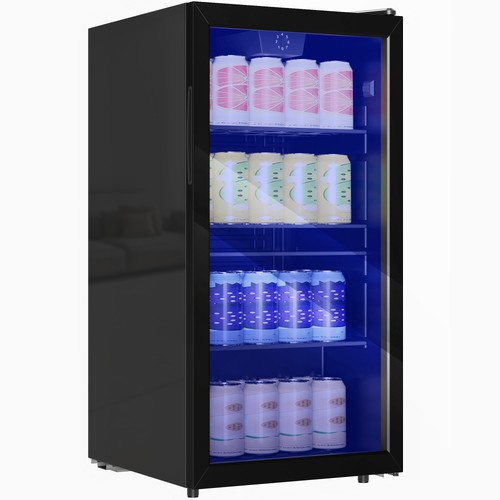 Homcom 93l drinks fridge - 93l, 115