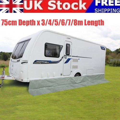 Caravan awning mud draught - caravan, /