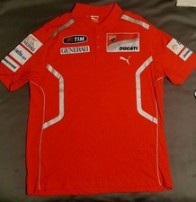 Ducati Puma Polo Shirt XL Extra Large Bridgestone Ross Corsa Motorsport Moto GP