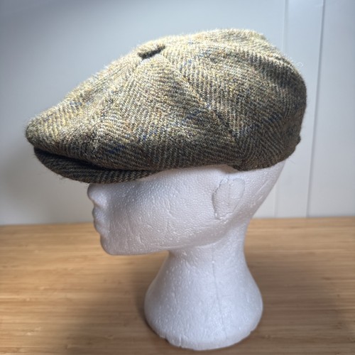 Harris tweed cap - size, large