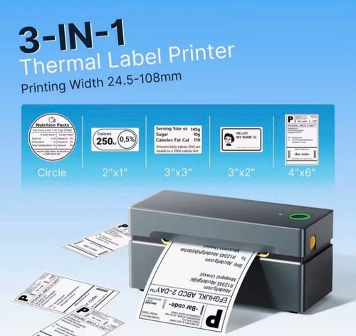 4x6 wireless thermal label - wireless,