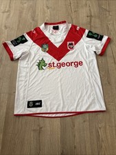 St George Illawarra Dragons Rugby League NRL home Shirt 2XL Australia 2004