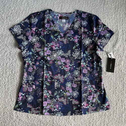 Koi basics scrub top women - koi,