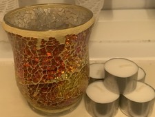 Mosaic Candle Tea Light Holder