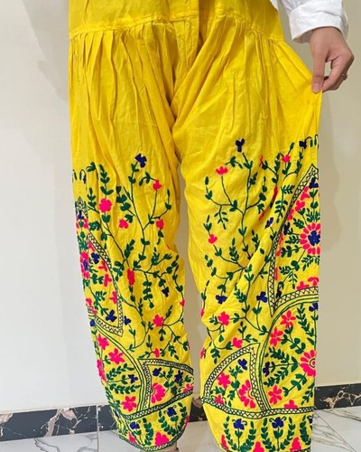 Phulkari shalwar punjabi - |,