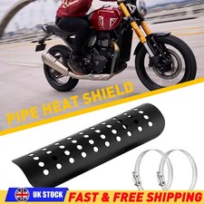 For Motorcycle Yamaha Custom Exhaust Muffler Pipe Heat Shield Cover Heel Guard