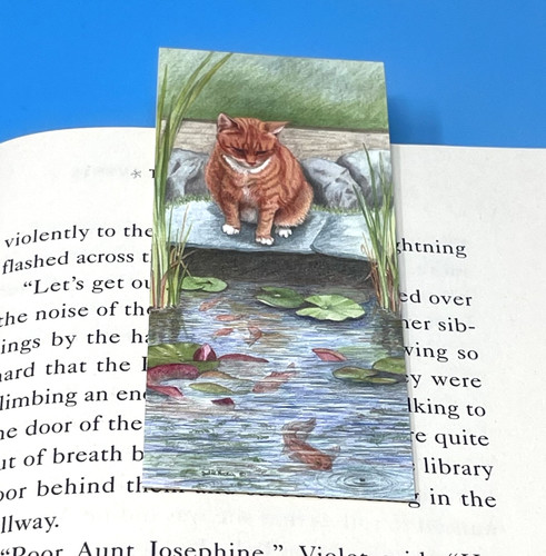 Ginger cat magnetic - ginger,