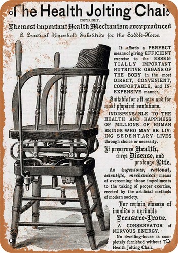 Metal sign the health - sign,