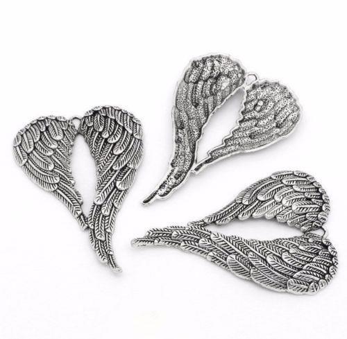 Large angel wings - angel, charms