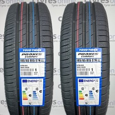 2X New 185 65 15 Toyo Proxes Comfort 92H XL 185/65R15 *C/A RATED* (2 TYRES)