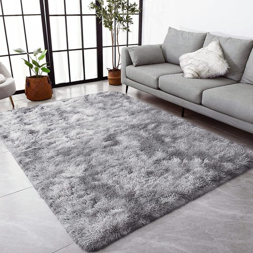 Large shaggy fluffy rugs - large,