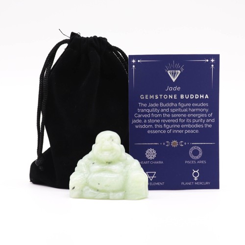 Gemstone large buddha jade - large,